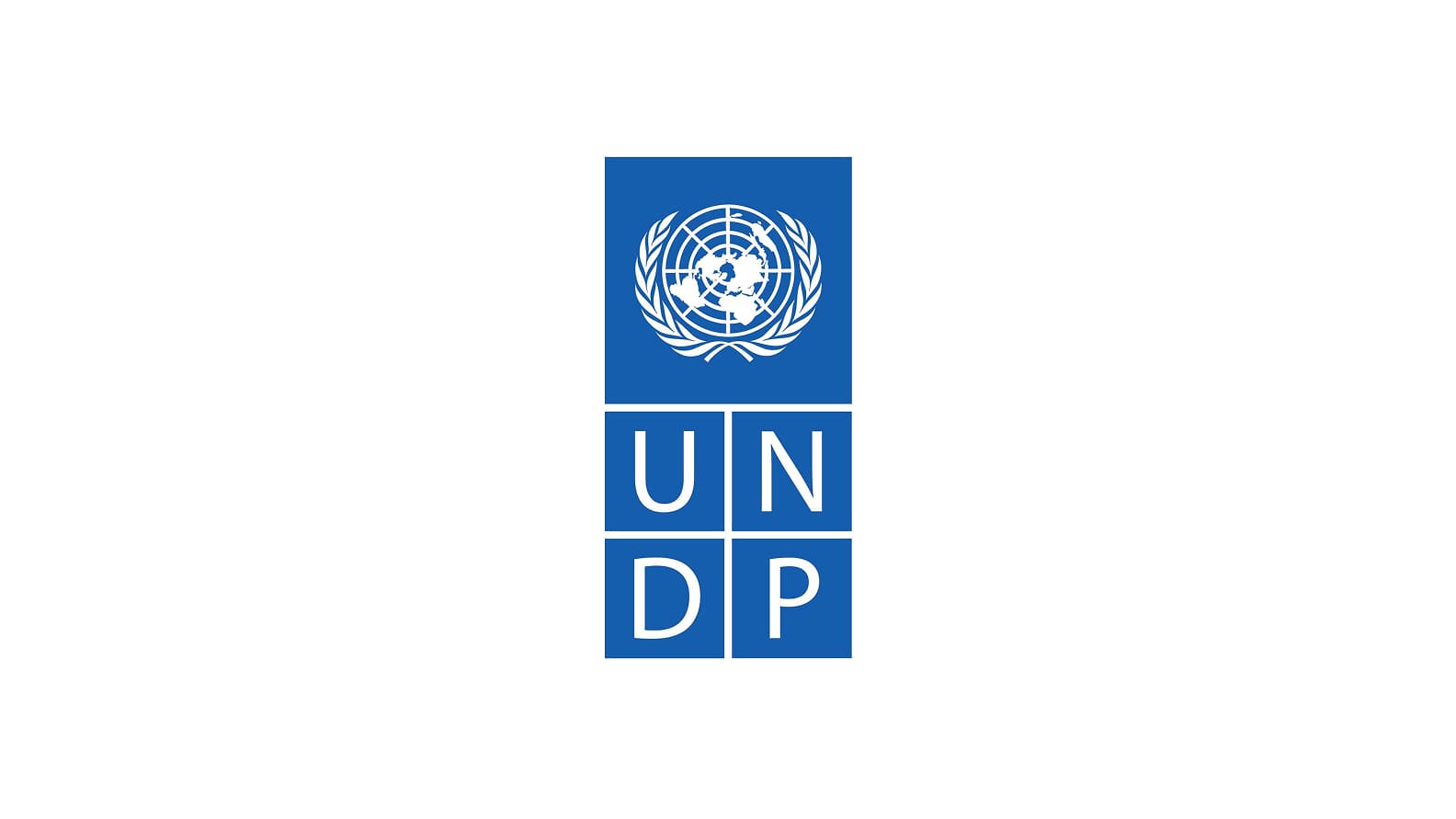 The official logo of the United Nations Development Programme (UNDP), featuring the UN emblem above the letters U, N, D, P in blue squares.